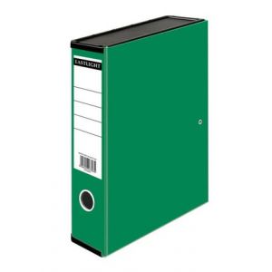 ValueX Box File Paper on Board Foolscap 65mm Capacity 80mm Spine Width Clip Closure Green - 31814DENT